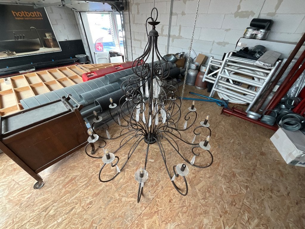 Luster, Huis en Inrichting, Lampen | Kroonluchters, Ophalen