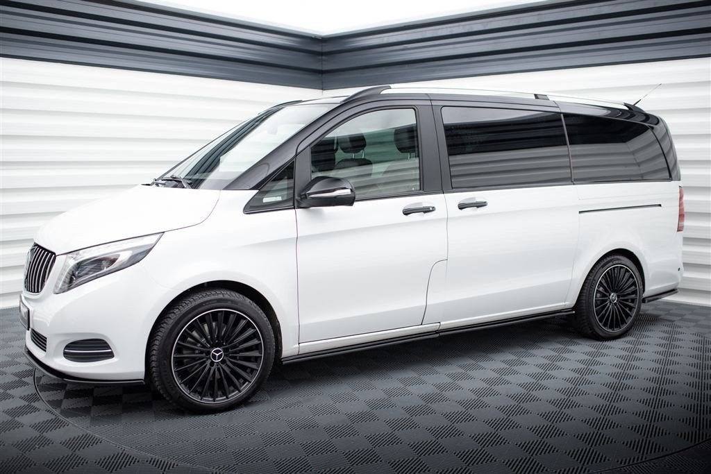 Maxton Design Mercedes Vito W447 Side Skirts Diffuser Extra, Envoi