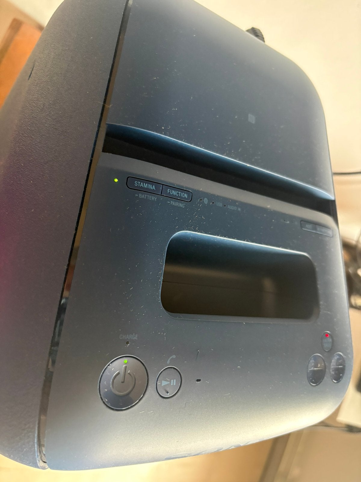 Enceinte sony led, Enceinte de fête, Comme neuf, Enlèvement, Connexion USB