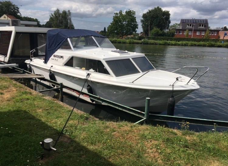 Polaris Luxe 770 motorboot vaarklaar en gerenoveerd, kruiser, Watersport en Boten, Toilet, Kruiser, Polaris, Polyester
