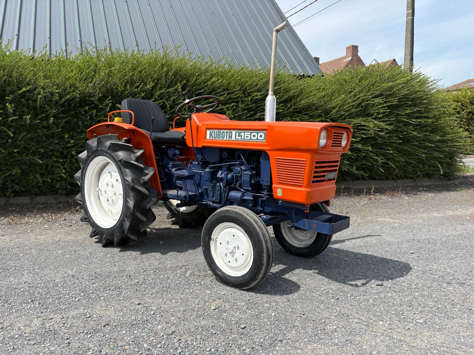 Kubota l1500, Ophalen