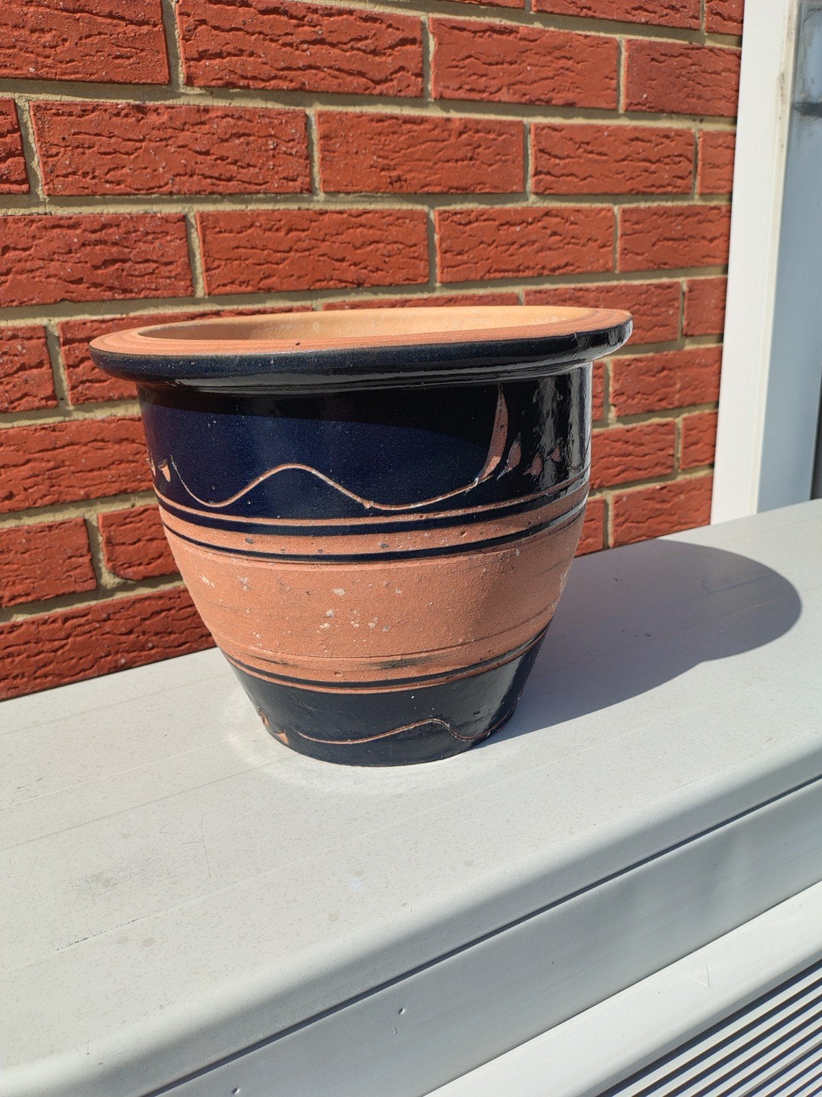POT EN GRÉS, Jardin & Terrasse, Pots de fleurs, Enlèvement