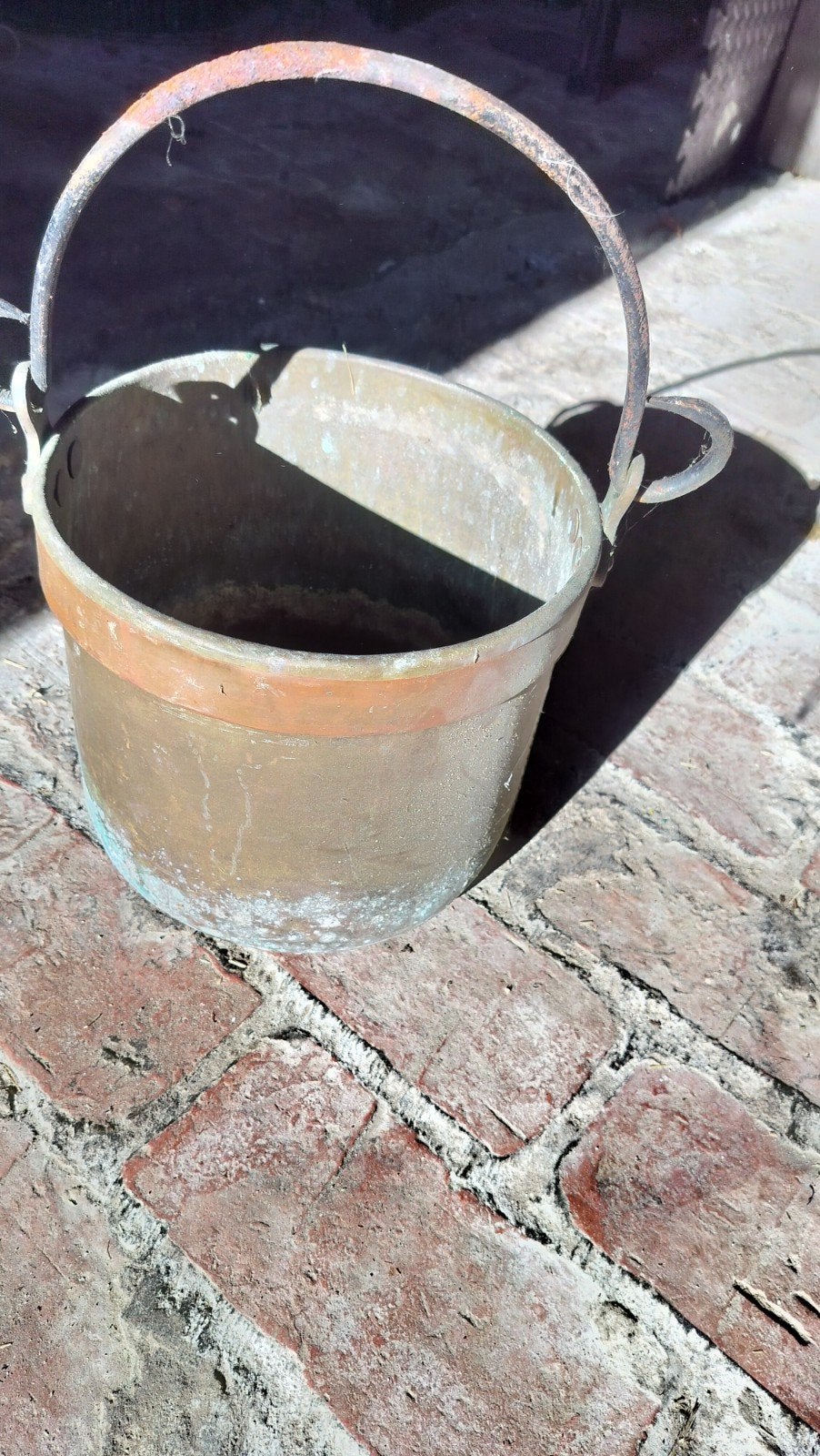 Messing bloedpotten- 3 stuks, Ophalen