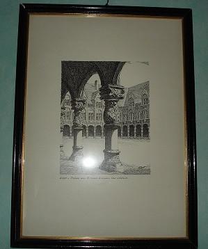 pentekening of ets, A.Tytgat, Antiek en Kunst, Ophalen of Verzenden