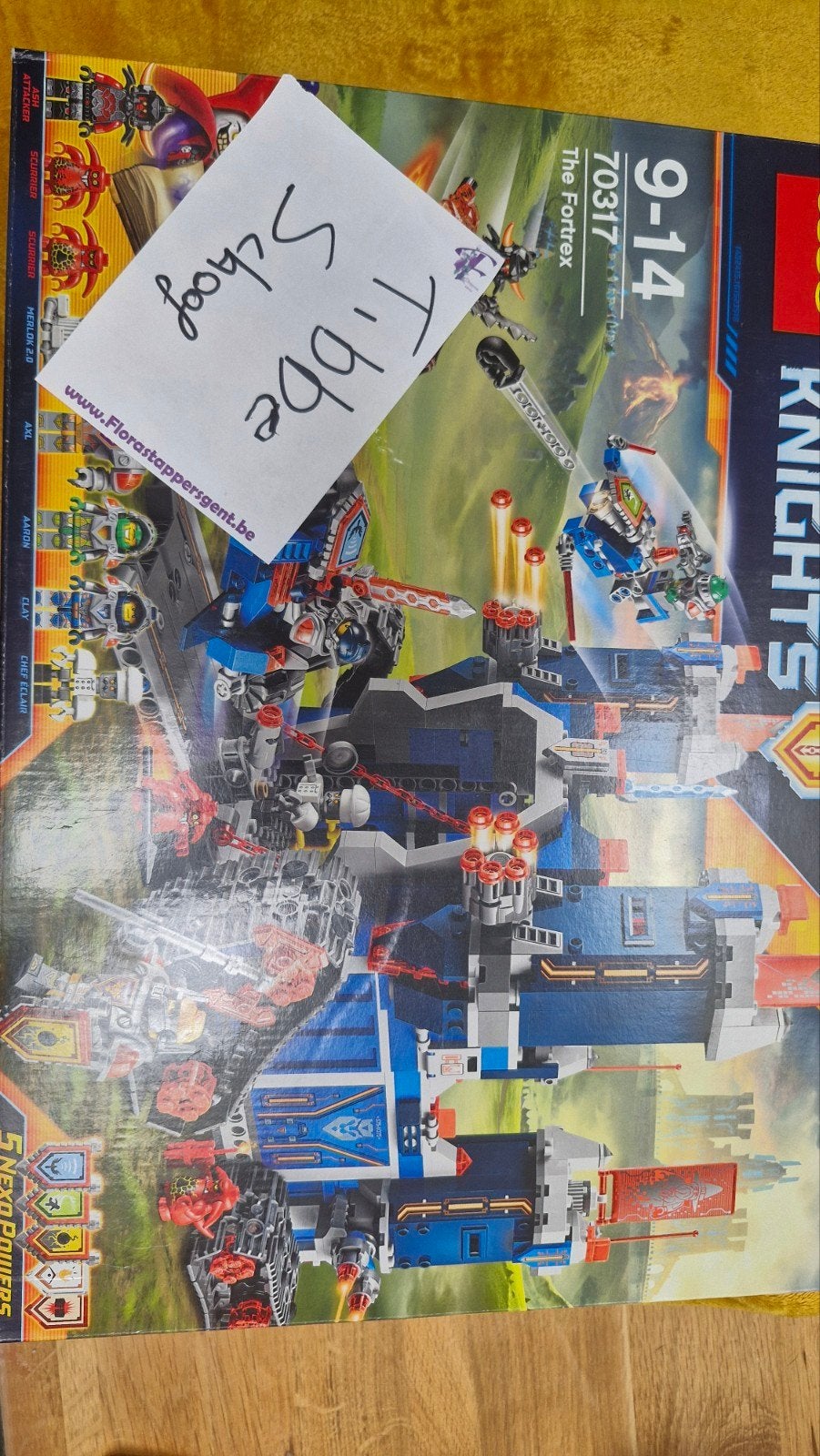 70317 the fortrex lego set, Hobby & Loisirs créatifs, Sport cérébral & Puzzles, Enlèvement ou Envoi