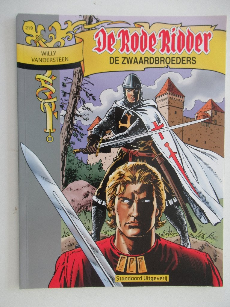 de rode ridder...nr.219...de zwaardbroeders........1st, Enlèvement ou Envoi, Comme neuf