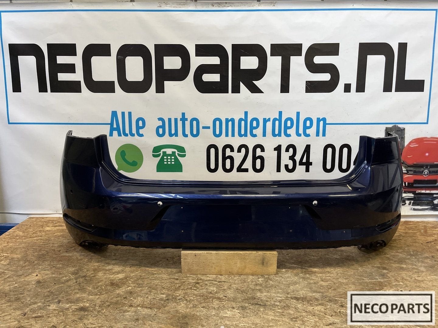 VOLKSWAGEN GOLF 7 FACELIFT GTI GTD ACHTERBUMPER BUMPER 4 PDC, Volkswagen, -, Utilisé, -