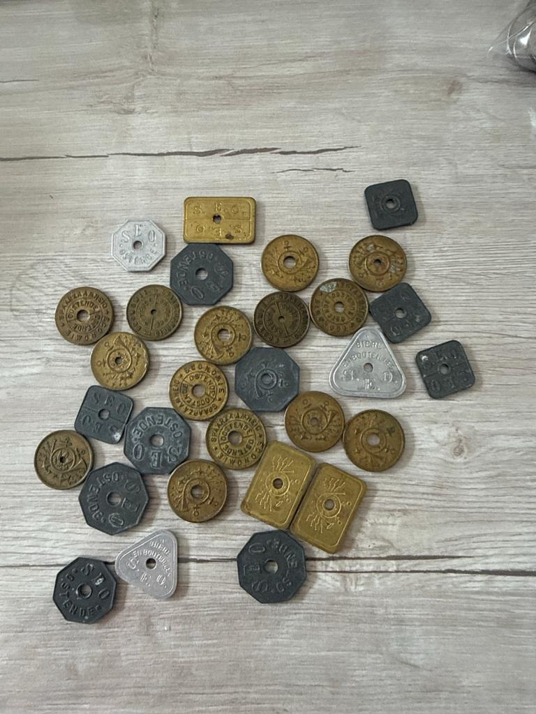 Munten seo, Ophalen, Munten