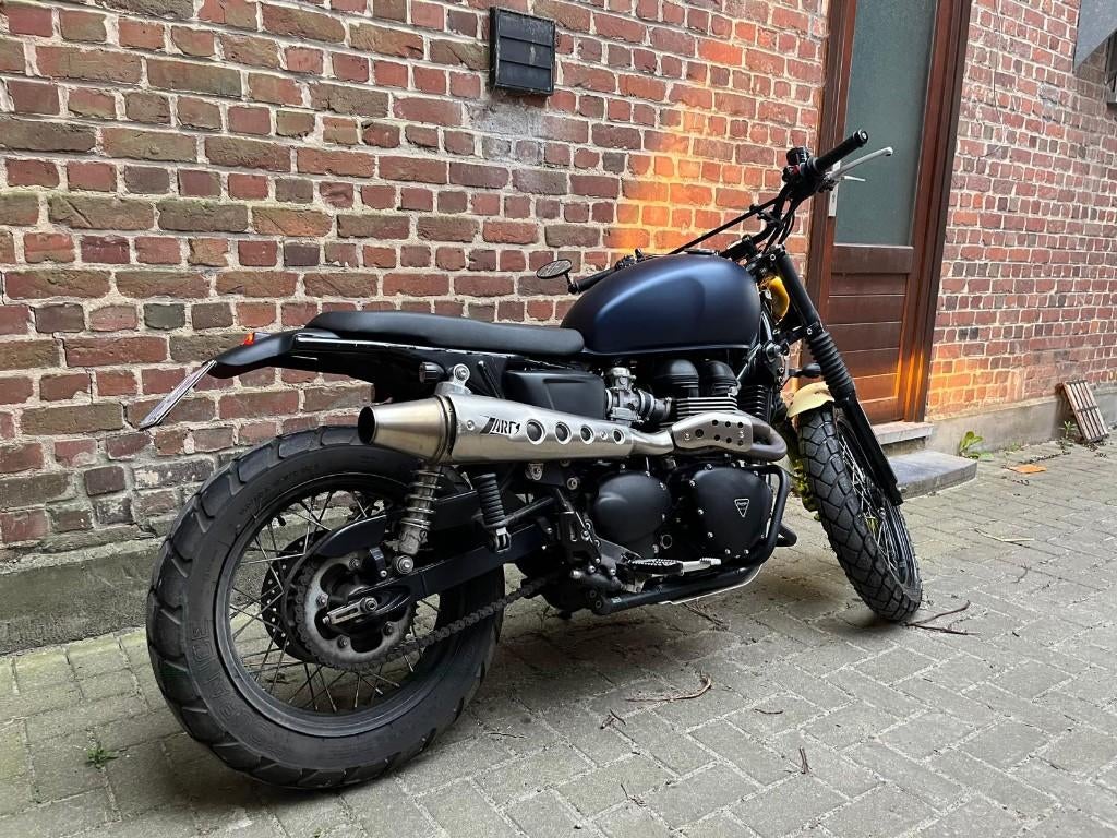 Triumph Scrambler, Motoren, 2 cilinders, Motorrijbewijs A, Particulier, Meer dan 35 kW