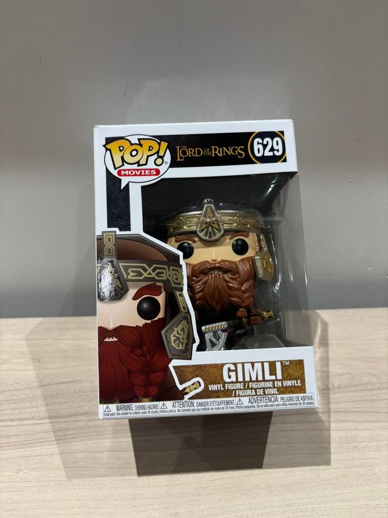 Gimli #629 Funko Pop! Movies: Lord of the Rings, Ophalen of Verzenden, Zo goed als nieuw