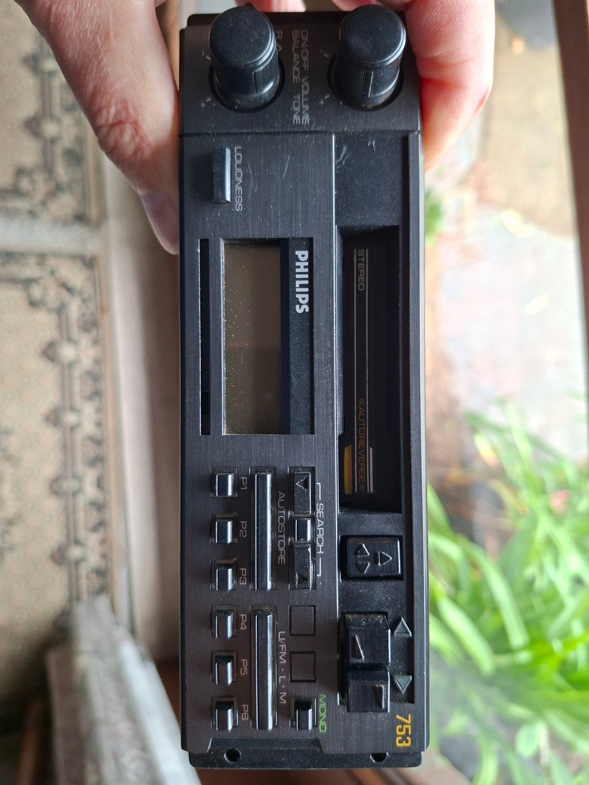 Vintage autoradio philips 753, Autos : Divers, Autoradios, Enlèvement
