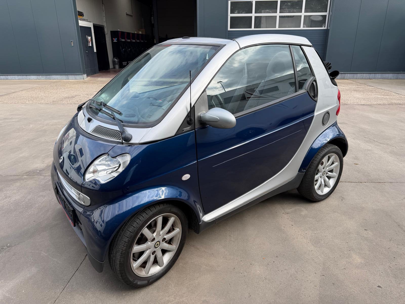 Smart Fortwo cabrio, Auto's, Automaat, Cabriolet, Blauw, Overige brandstoffen