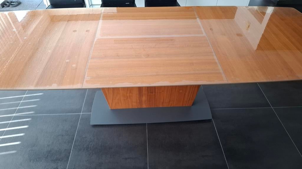 Houten eettafel, Huis en Inrichting, Kasten |Televisiemeubels, Ophalen