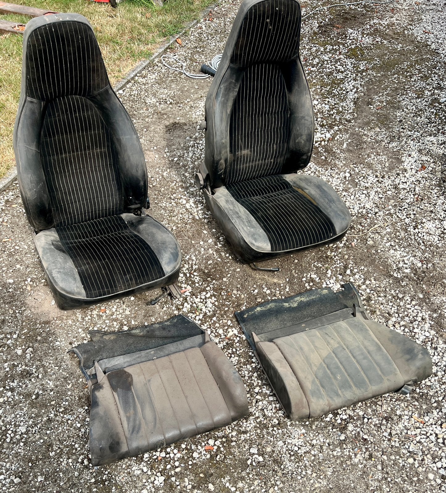 Porsche zetel, Enlèvement, Porsche