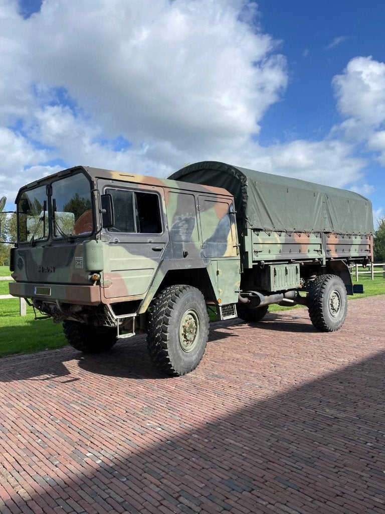 MAN KAT MANKAT 4x4 Oldtimer Vrachtwagen 1977  4k km Topstaat, Auto's, MAN, Vierwielaandrijving, 188 kW, 4x4