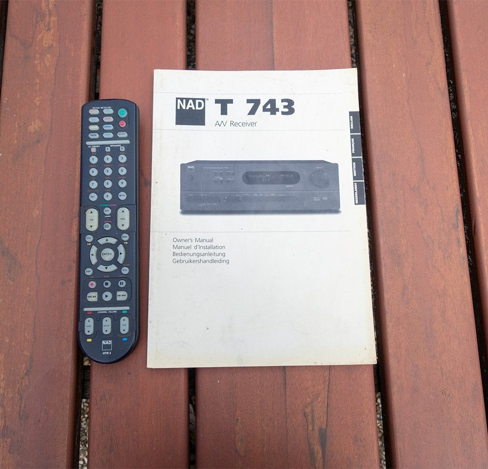 Te koop NAD-receiver, Audio, Tv en Foto, Versterkers en Ontvangers, Ophalen, Gebruikt, Stereo