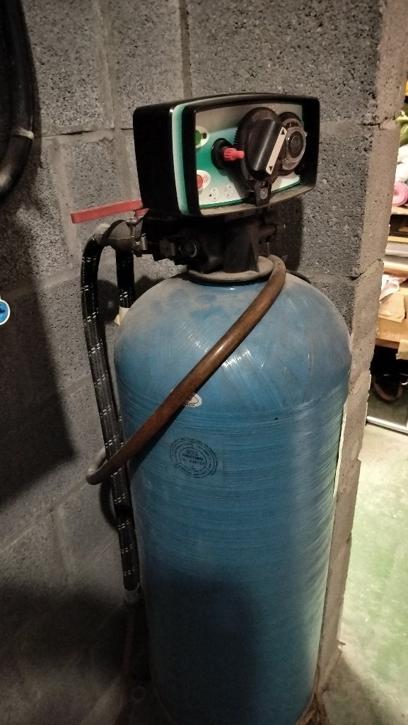 Waterontharder te koop, Ophalen, Gebruikt, Waterontharder met zout