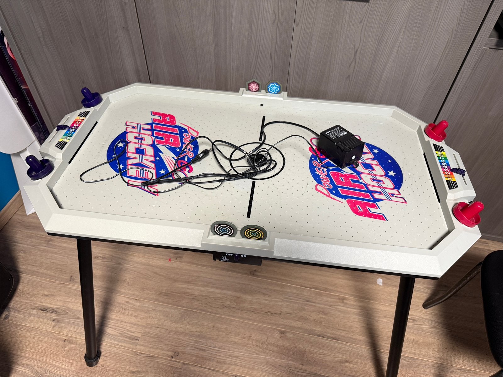 Air Hockey tafel, Ophalen, Gebruikt