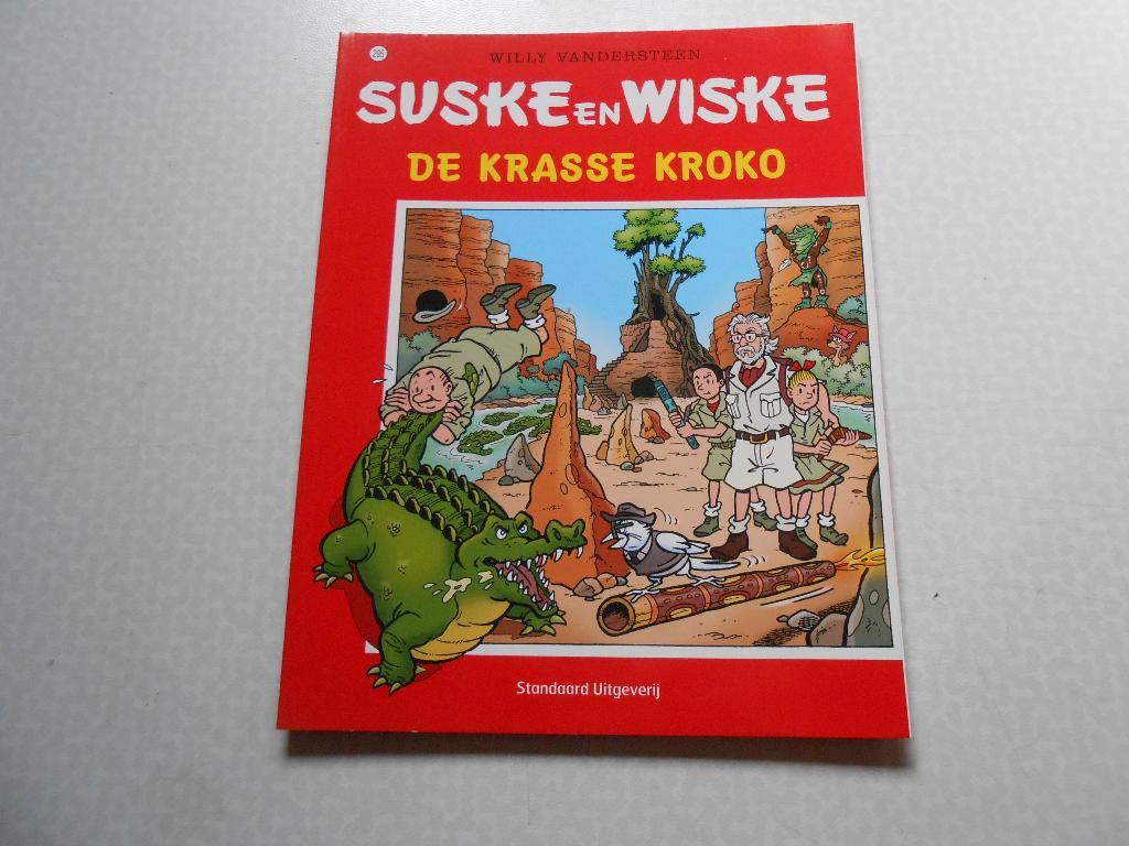 suske en wiske 295b De krasse kroko 2007 1 ste druk., Willy vandersteen, Eén stripboek, Nieuw, Ophalen of Verzenden