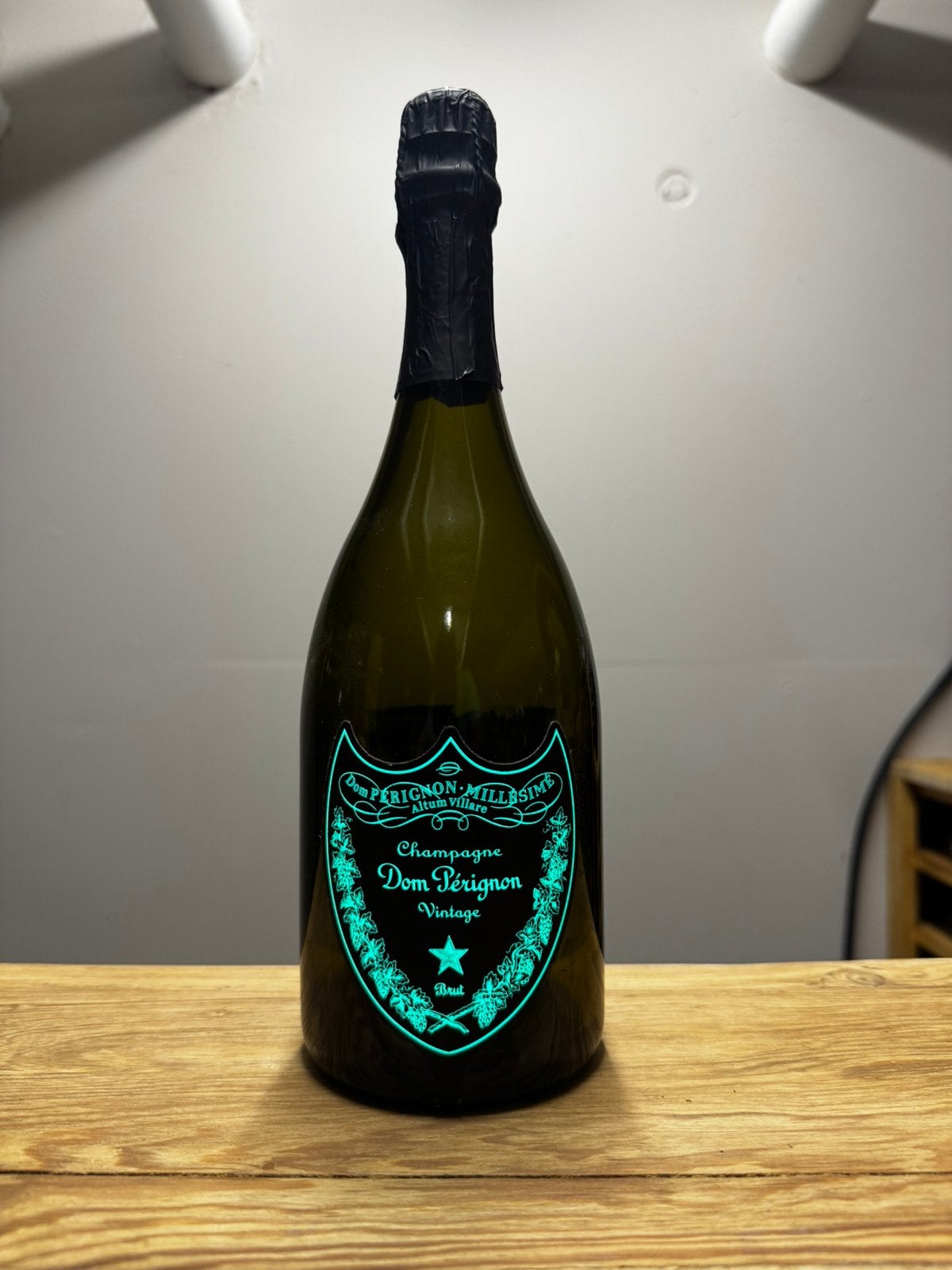 Deco fles Dom Perignon Luminous, Ophalen of Verzenden, Zo goed als nieuw
