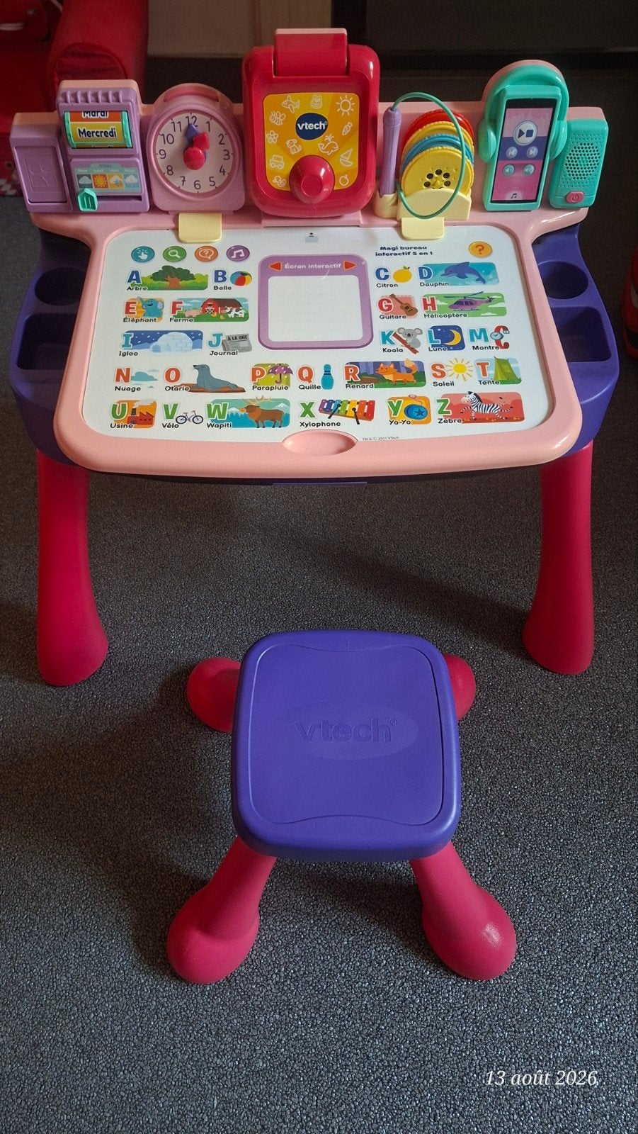 VTech Magi Bureau, Enlèvement