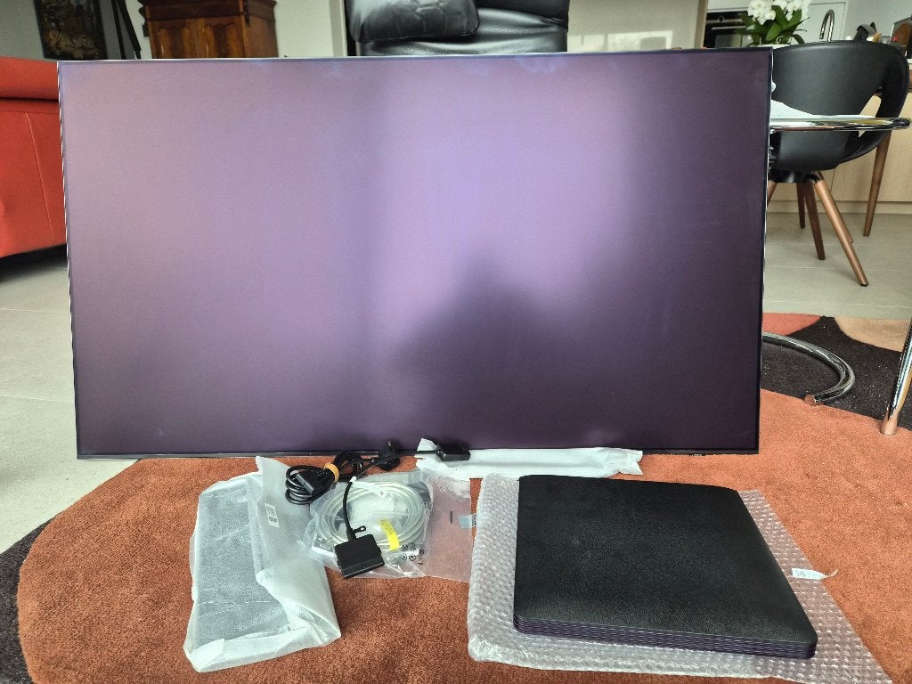 Samsung S955 55 inch TV, 4K Mat, nieuwstaat, Audio, Tv en Foto, Ophalen, Zo goed als nieuw, Samsung, 40 tot 60 cm