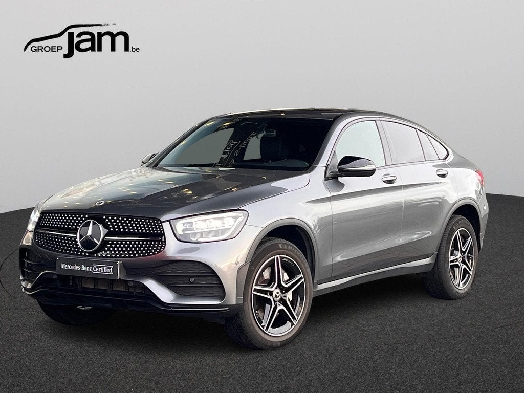 Mercedes-Benz GLC-klasse Coupé 300 de 4MATIC, Auto's, Mercedes-Benz, Automaat, Zwart, 4 cilinders, 2000 kg