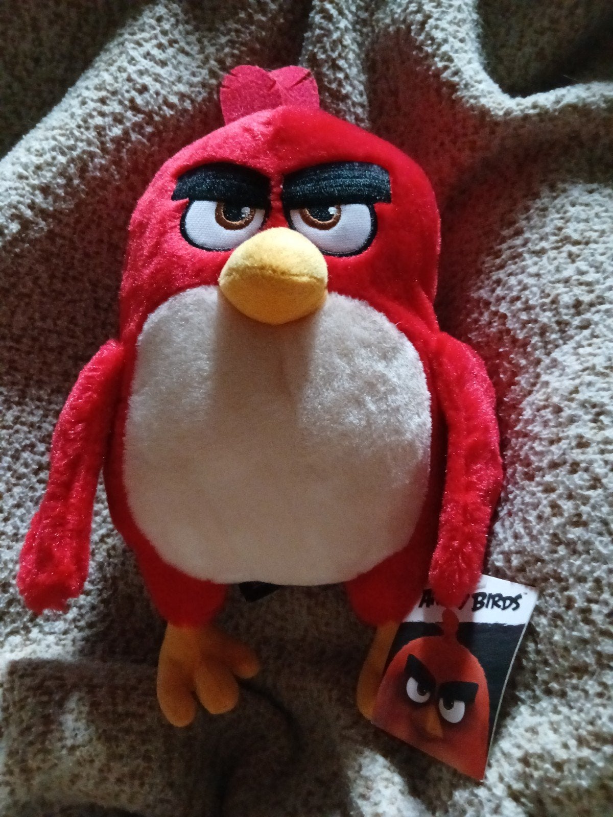 Red Angry Birds pluche, Kinderen en Baby's, Angry Birds, Ophalen
