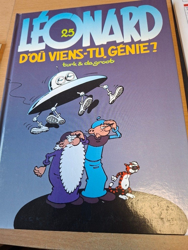 D'ou viens tu génie?, Une BD, Enlèvement, Neuf, Turk & De Groot.