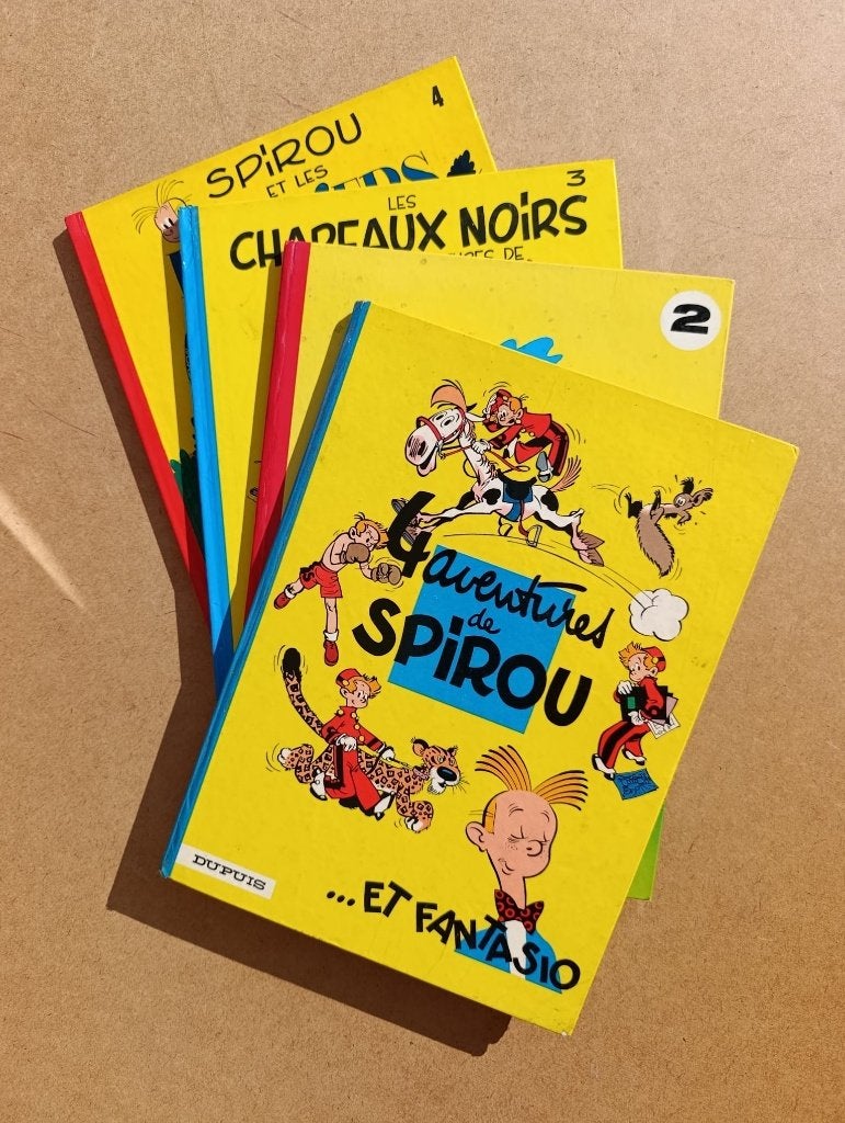 BD Spirou et Fantasio 1966-1985, Livres, Plusieurs BD, Enlèvement ou Envoi, Utilisé, Franquin