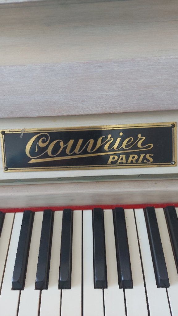 Piano droit, Musique & Instruments, Enlèvement, Utilisé, Blanc, Piano