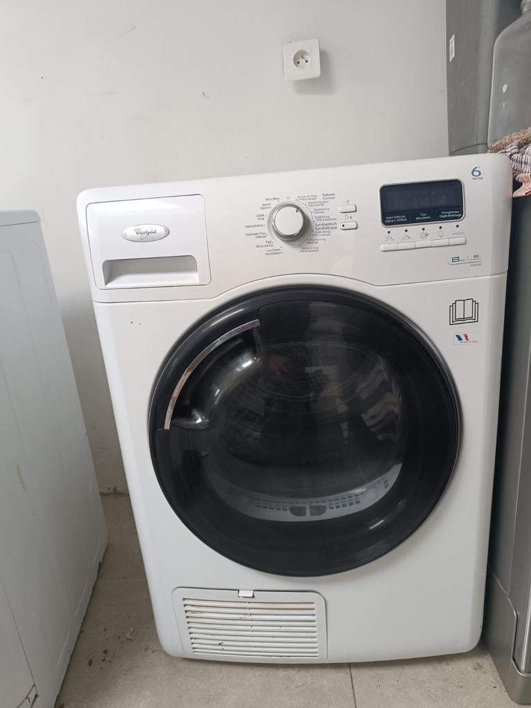Whirlpool 8 kg droger - Nieuw/nooit gebruikt, Elektronische apparatuur, Droogkasten, Ophalen, 6 tot 8 kg, Nieuw, Voorlader