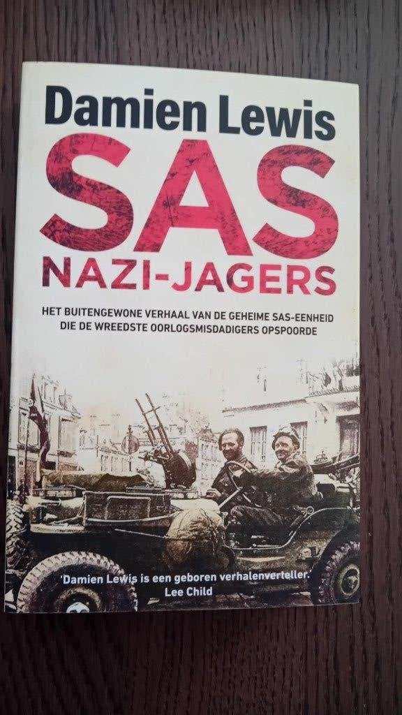 Damien Lewis: SAS Nazi-jagers, Tweede Wereldoorlog, Ophalen of Verzenden, Zo goed als nieuw, Algemeen