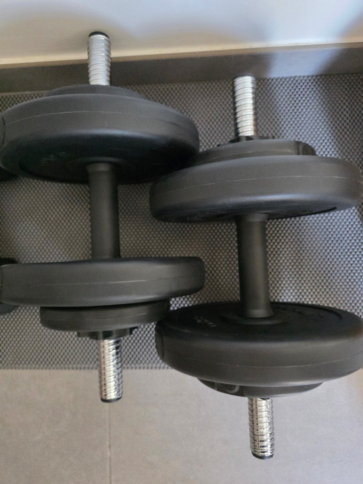 dumbells (26kg totaal), Ophalen
