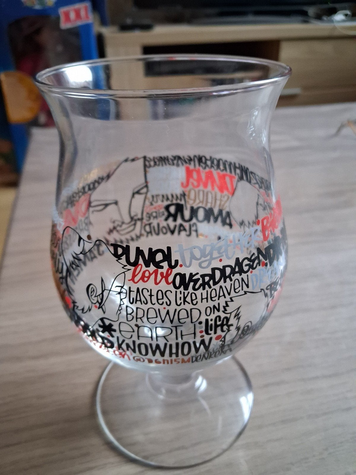 Verre Duvel Drink Belgium Duvel, Collections, Enlèvement ou Envoi, Neuf, Verre à bière
