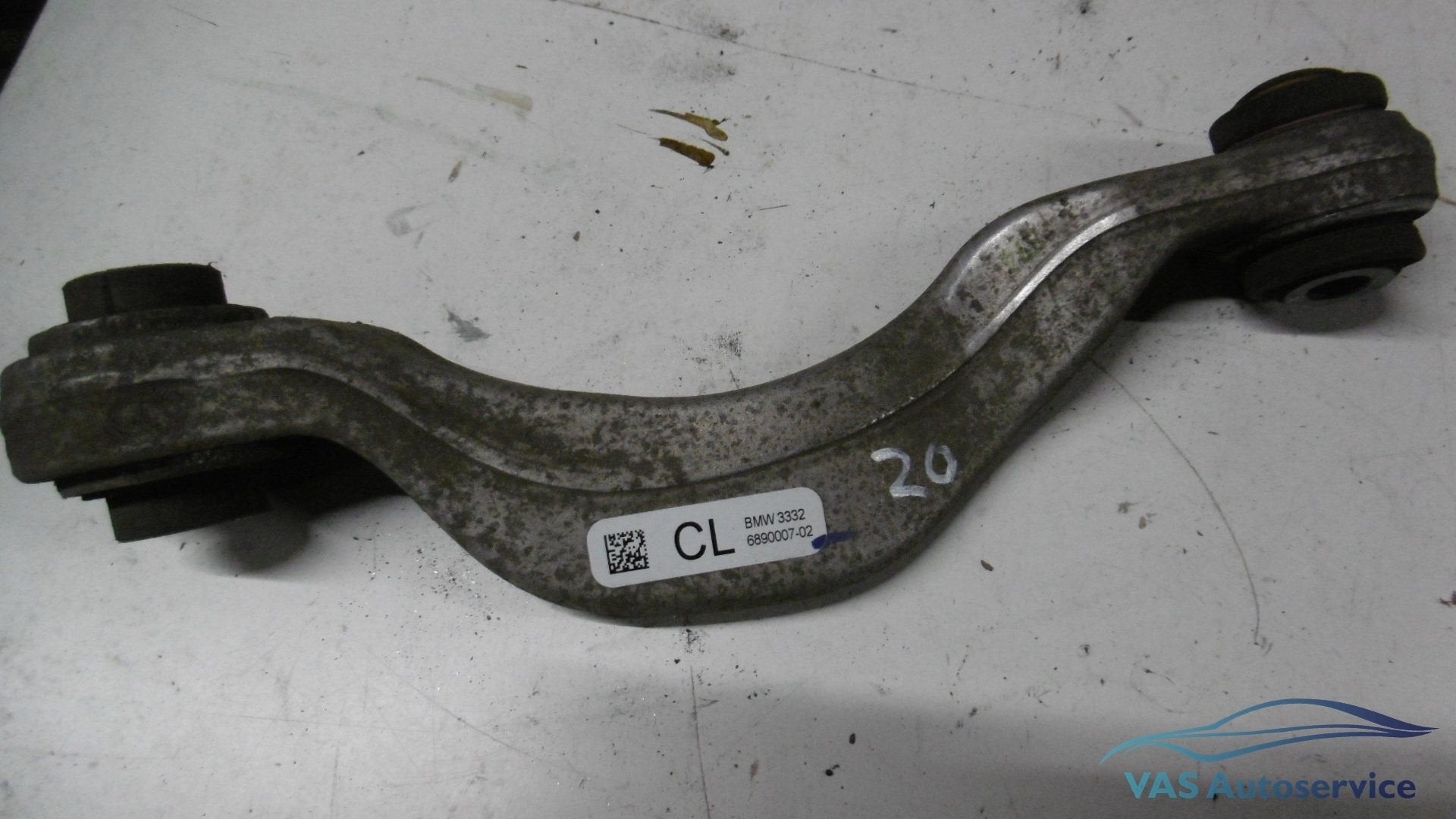 Dwarsdraagarm BMW X3  bjr 2022  linksachter, -, Origine de la pièce connue, Utilisé, -