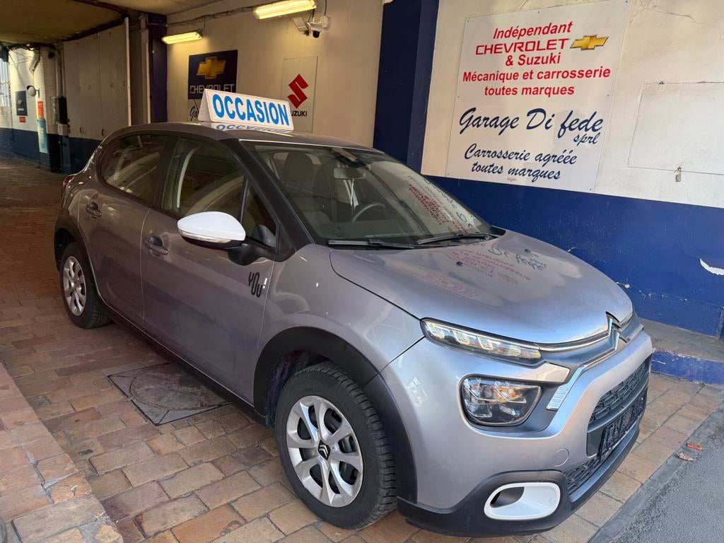 Citroen C3 1.2i 83 cv 2023 1 propriétaire CarPlay, Autos, Citroën, Achat, Euro 6, Entreprise, Garantie prolongée