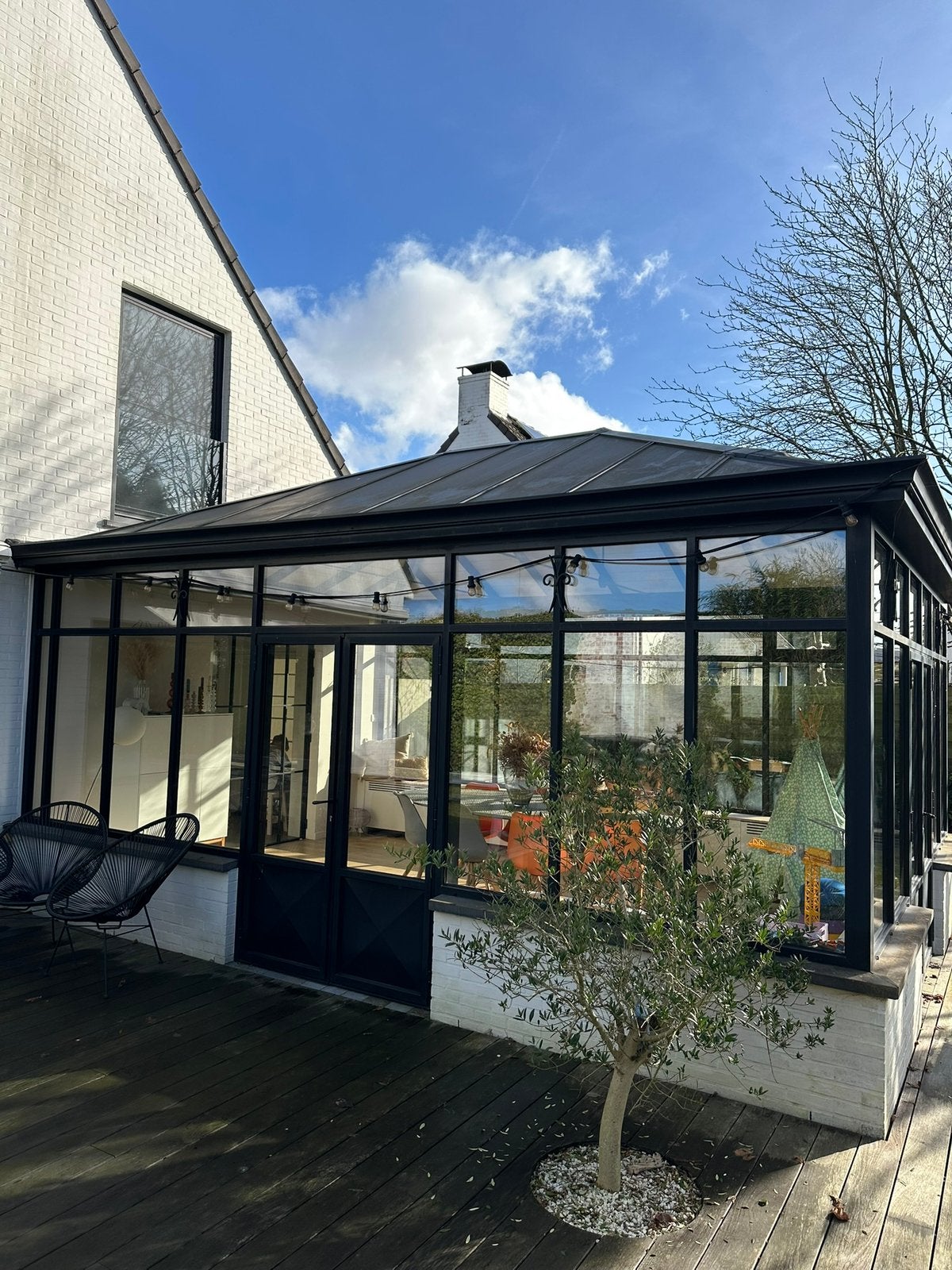 Volledige orangerie, Enlèvement, Utilisé