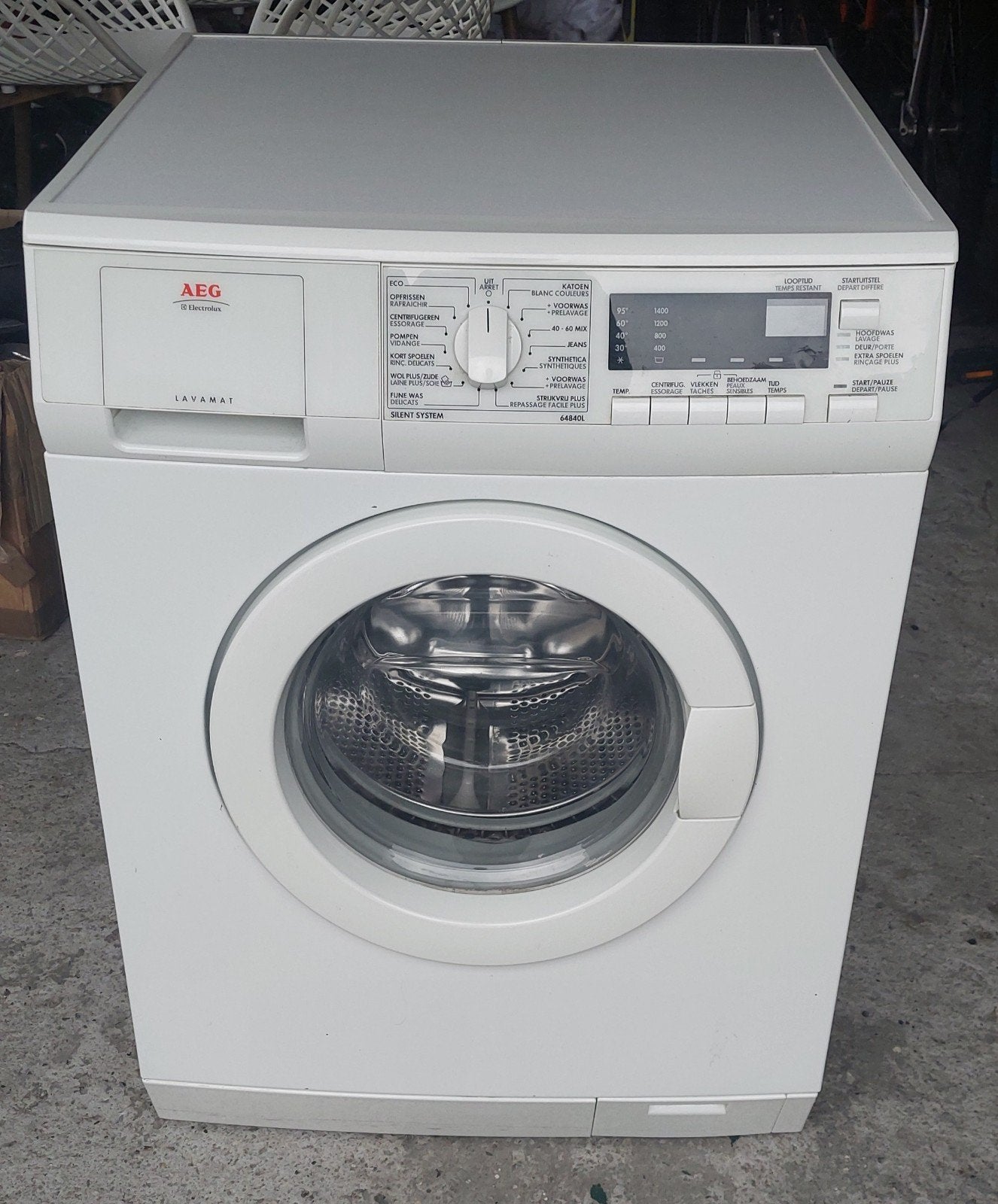 Wasmachine AEG, Elektronische apparatuur, Ophalen