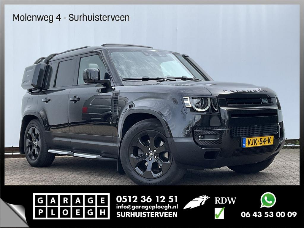 Land Rover Defender 2.0 D240 110 360°Cam Carplay Memory Trek, Auto's, Automaat, Zwart, Diesel, 253 g/km