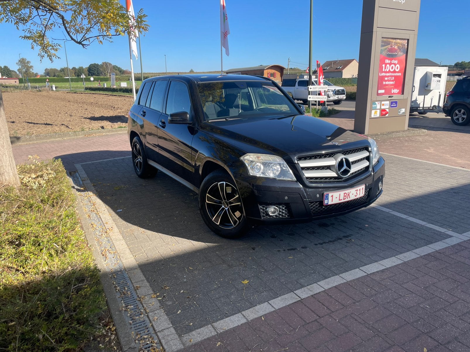 Mercedes GLK 200 CDI automaat, Autos, Achat, Noir, 5 portes, Diesel