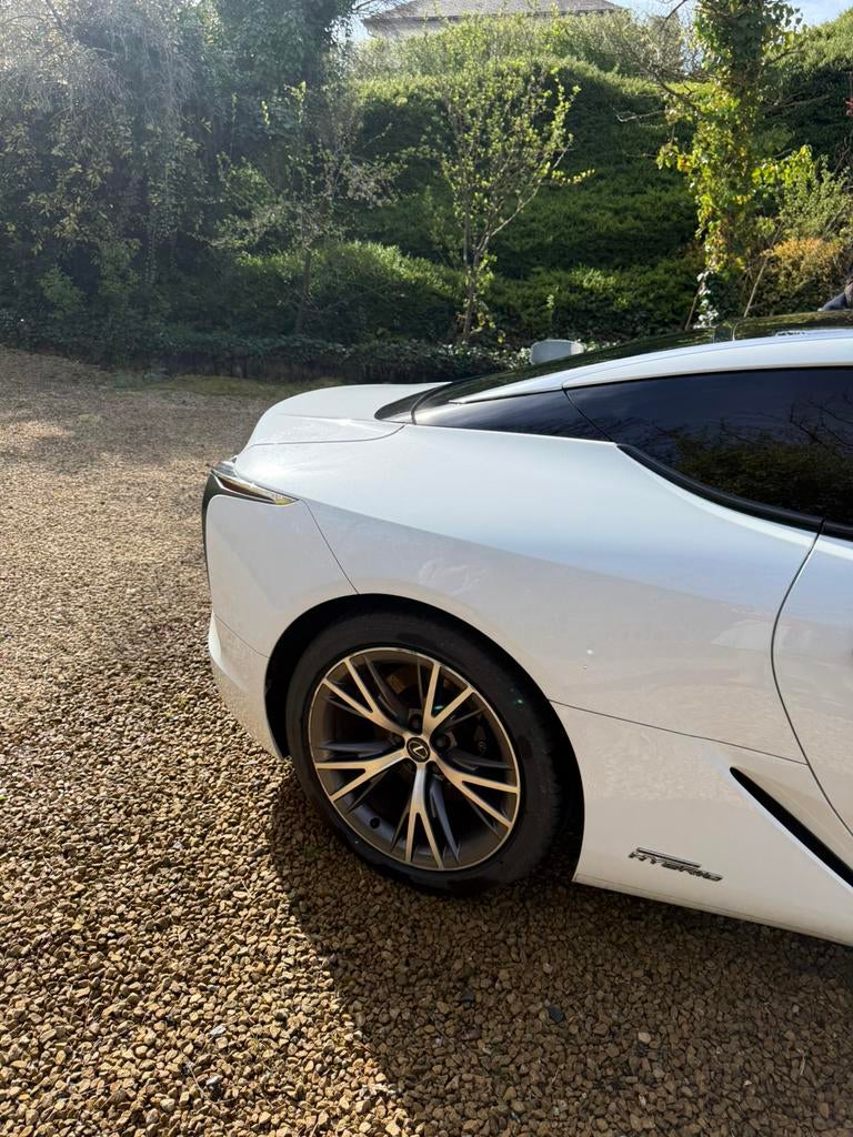 Lexus lc 500h. Blanche, Cuir, Achat, LC, Noir