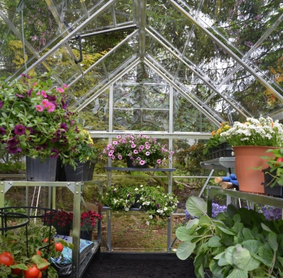 Serre, Tuin en Terras, Ophalen, Overige materialen, Polycarbonaat, Kweekkas