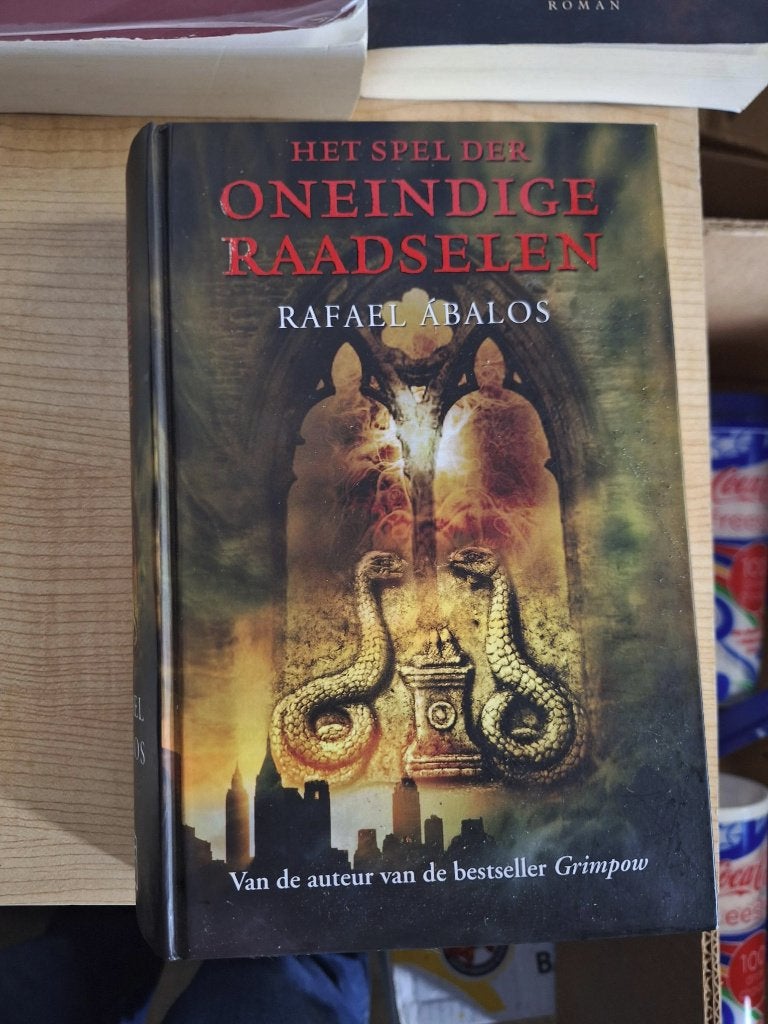 boek het spel der oneindige raadselen Rafael Abalos, Enlèvement ou Envoi, Comme neuf