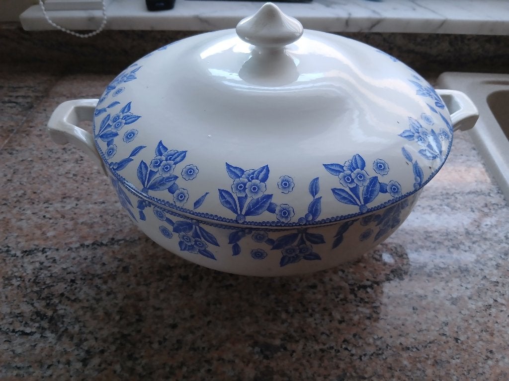 Soupière Boch Frères La Louviere, Antiquités & Art, Antiquités | Céramique & Poterie, Enlèvement ou Envoi