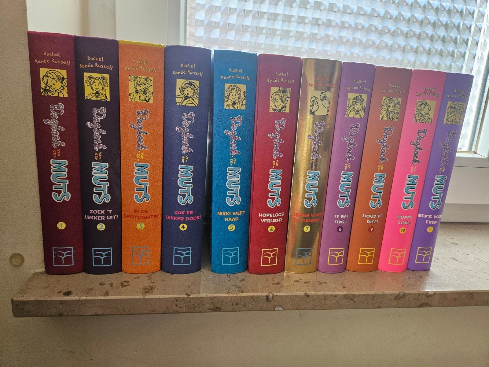 Dagboek van een muts 1tot 11 in goede staat ., Boeken, Ophalen
