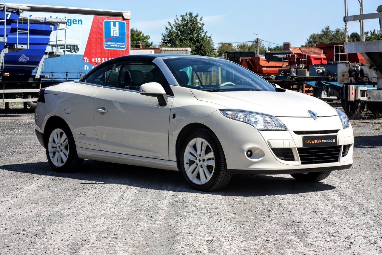 Renault Megane CC 1.5 dCi Floride / LIMITED EDITION / Leder, Auto's, 0 kg, Zwart, Cabriolet, 0 kg