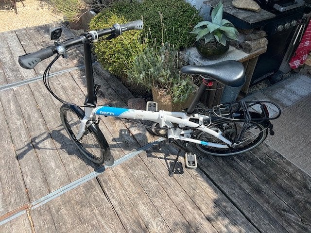 Plooifiets - Vouwfiets, 16 tot 18 inch, Versnellingen, Zo goed als nieuw, Totaal opvouwbaar