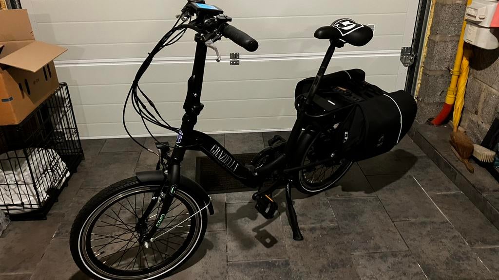 Elektrische plooifiets, Ophalen, Zo goed als nieuw