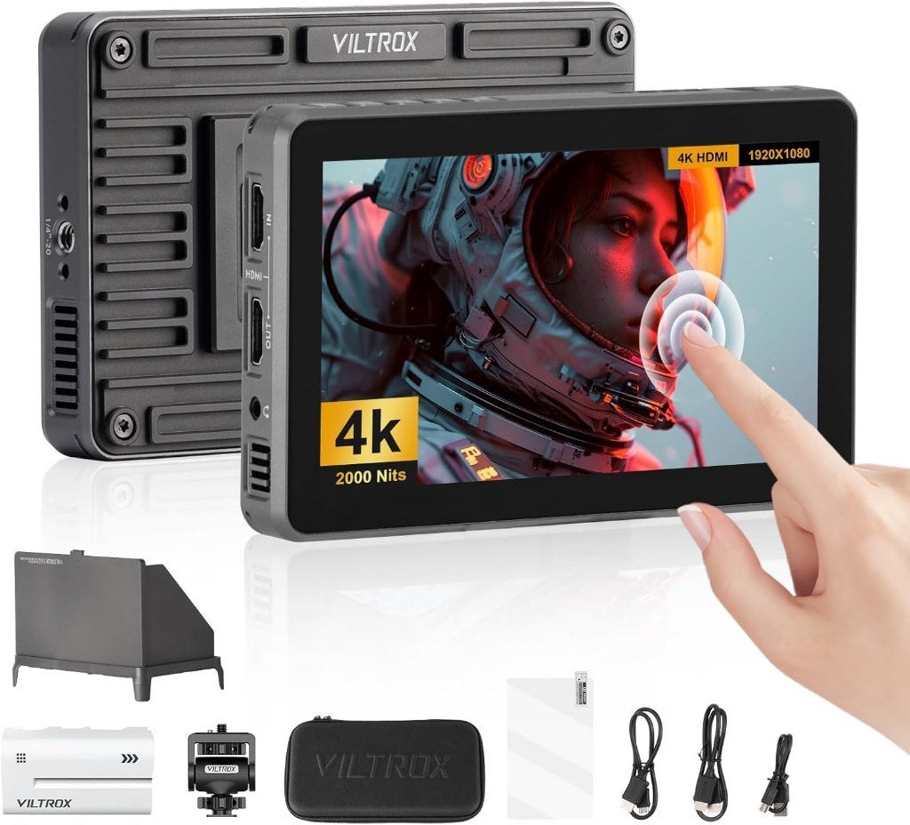 Moniteur Photo HD tactile 6" Viltrox DC-X2 garant. --> 2031, TV, Hi-fi & Vidéo, Appareils photo numériques, Neuf, Écran inclinable/pivotant